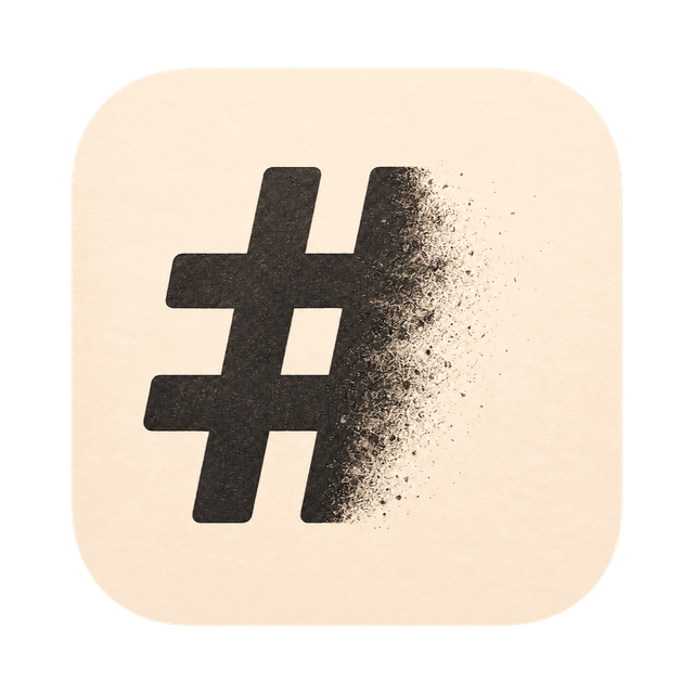 Unmarked app icon